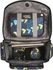 The inside of an open school backpack, showing various compartments and items. Anteprima dell’immagine prodotto