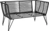 tectake® Garten-Loungesofa Sundo rundes Polyrattan im Produktbild-Vorschau 9