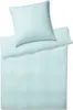 elegante Mako-Jersey Bettwäsche-Set Solid Stripe Farbe Mint Produktbild-Vorschau 2
