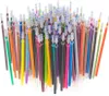 Penne gel colorate in astuccio 120 pezzi + 120 ricariche Anteprima dell’immagine prodotto 4
