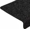 vidaXL Samolepicí rohože 5 ks 65x21x4 cm Černá Obdélníkový Náhled obrázku produktu 5