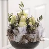 Fioriere per esterni Set di 2 ciotole decorative nere 35 cm Anteprima dell’immagine prodotto 7