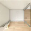 eckdusche BxBxH:100x70x185cm Duschkabine mit Duschtasse 6mm Produktbild-Vorschau 4