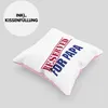 Trendation - Reserved For Papa Geschenk Deko-Kissen mit Produktbild-Vorschau 3