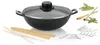 Kela Wok-Set Mini Gusseisen 5tlg 8cmh 24cmØ 1,6l, 77747 Produktbild-Vorschau 1