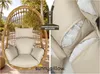 sunnypillow Hängesessel Kissen - Auflage für Rattan & Produktbild-Vorschau 4