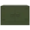 Design Couchtisch Olivgrün 67x50x44 cm Stahl, Couchtische Produktbild-Vorschau 6