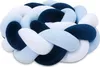 Mix Blue - Geflochtene Bettschlange Bettumrandung für Produktbild-Vorschau 4