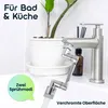 1080° Drehbarer Wasserhahn-Aufsatz aus Metall: Für Bad & Produktbild-Vorschau 3