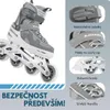 Inline brusle Blackwheels Flex Pro šedé kolečkové brusle ve Náhled obrázku produktu 3