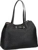 Guess Vikky II Woven Shopper Tasche in Schwarz für Damen – Produktbild-Vorschau 9