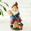 Résine Nain Statue Jardin Ornement Beau Nain Figurine Voir les images du produit 3