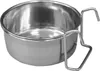 Nobby Vogelnapf Edelstahl zum Einhängen 8cm 0,15L Produktbild-Vorschau 3