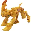 A yellow cheetah-like robot toy in a crouching pose against a white background. Anteprima dell’immagine prodotto