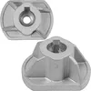 Messerhalter 2 Stk für STIGA HONDA BRILL TWIN CUT 25463200, Produktbild-Vorschau 3