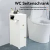 Badezimmerschränke, Badezimmerschrank Schmal, freistehender Produktbild-Vorschau 3