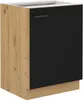 Base con un'anta a battente, 60 x 52 x 82 cm - Rovere Anteprima dell’immagine prodotto 1