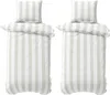 Bettwäsche Set 155x220 cm Jersey Baumwolle Bettbezug Produktbild-Vorschau 1