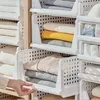 Schubladenbox 4er Set Stapelbare Kleiderschrank Organizer Produktbild-Vorschau 11