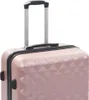 vidaXL Set di trolley rigidi 3 pezzi. ABS oro rosa Anteprima dell’immagine prodotto 7
