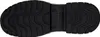 The image shows the sole of a black shoe with a textured tread pattern and branding. Náhled obrázku produktu