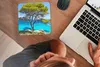 MuchoWow® Mauspad Mousepad Baum - Meer - Tropisch - Sommer Produktbild-Vorschau 3
