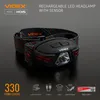 Videx Stirnlampe 330lm IP67 Gestensteuerung 5 Modi Produktbild-Vorschau 8