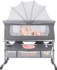 Beistellbett Baby, 2 in 1 Babybett und Babywiege, Produktbild-Vorschau 4