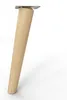 4x sossai Holzfüße rund - schräge Ausführung 25cm Buche Produktbild-Vorschau 4