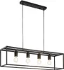 Pendelleuchte - Schwarz - Metall - H 172 cm Produktbild-Vorschau 1