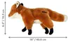 Kong Wild Low Stuff Fox Kuscheltier Orange M Orange M Produktbild-Vorschau 3
