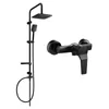 Mexen Sven stenová sprchová súprava s dažďovými tryskami a Náhľad obrázku produktu 1