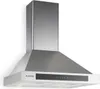A stainless steel range hood is shown against a white background. Náhľad obrázku produktu