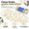40 LED Lichterkette Mikro, 420cm Produktbild-Vorschau 8