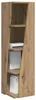 vidaXL Eckschrank Artisan-Eiche 27,5x27x102cm Holzwerkstoff Produktbild-Vorschau 3