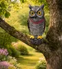 Eulen-Vogelschreck 35cm – Realistische Gartenfigur, Produktbild-Vorschau 5
