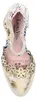 Laura Vita Damen Riemchenpumps florale Cut-Outs und Produktbild-Vorschau 2