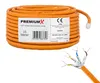 PremiumX 15m CAT 7 Netzwerkkabel Simplex LAN Kabel Ethernet Produktbild-Vorschau 1