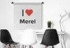 MuchoWow® Wandteppich Wandbehang Ich liebe - Merel - Produktbild-Vorschau 3