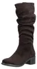 Rieker Damen Stiefel geraffter Schaft Blockabsatz Produktbild-Vorschau 1
