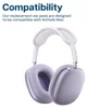 Ersatz Ohrpolster für AirPods Max – Memory-Schaum, Silikon Produktbild-Vorschau 3