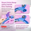 Smart Hula Hoop Reifen 60-115 cm 10 bis 16 Glieder blau mit Produktbild-Vorschau 5