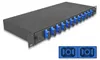 Delock 19 Zoll LWL Spleißbox 12 x SC Duplex OS2 1HE Produktbild-Vorschau 1