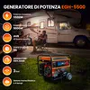 Extralink EGH-5500 Generatore Ibrido GPL CNG Benzina 5,5kW Anteprima dell’immagine prodotto 7