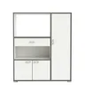 Küchenbuffet >BUZZ< in Matt weiß - 90x107,4x40cm Produktbild-Vorschau 2