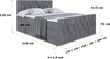 ALTDECOR Boxspringbett mit Matratze und Lattenrost  - Produktbild-Vorschau 5