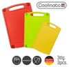 Coolinato 3tlg Set Schneidebretter versch Grössen bunt Produktbild-Vorschau 1