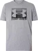 Under Armour Boxed Sportstyle Kurzarm-T-Shirt, Grau L Produktbild-Vorschau 5