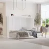 Schrankbett160x200 HSchlafzimmer & Ferienwohnungen Weiss Produktbild-Vorschau 2