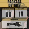 A marketing image detailing the contents of a package for Retevis RB639 walkie-talkies. Produktbild-Vorschau